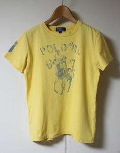 Ralph Lauren(ラルフローレン）◆ビッグポニー プリント Tシャツ 7 キッズ140程度