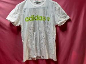 ＵＳＥＤ アディダス Ｔシャツ サイズJ/O 白系