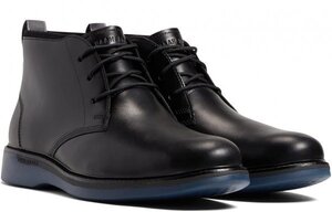 Cole Haan 27cm ブラック チャッカ レースアップ レザー グランド OS ブラウン ブーツ ビジネス スニーカー ローファー XXX139