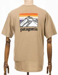 patagonia Tシャツ Line Logo Ridge Pocket Responsibill-Tee 38511 Classic Tan クラシックタン CSC  XLサイズ パタゴニア