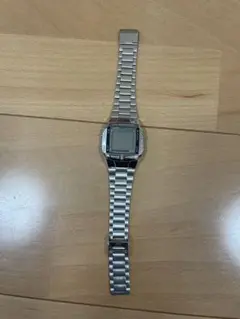 CASIO カシオ データバンクデジタル腕時計 ステンレス