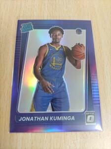 〇21-22 Donruss Optic Purple J.Kuminga クミンガ RC 190