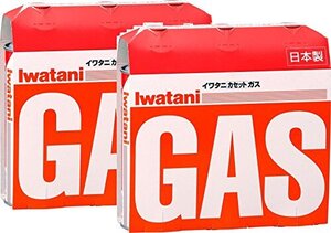 Iwatani イワタニ カセットガス 液化ブタン オレンジ CB-250-OR 3本組 × 2点セット（計6本）