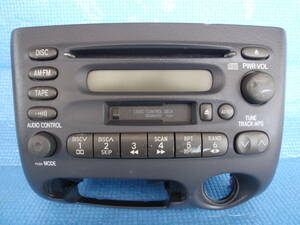 トヨタ FH-M8586ZT カーオーディオ CD/カセットプレイヤー 1点 中古品 86120-52050-B0【SERIAL NO:AJ283702】動作未確認・ジャンク品