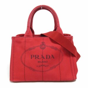 プラダ カナパトートバッグ ブランドオフ PRADA キャンバス トートバッグ キャンバス 中古 レディース