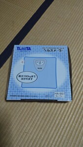 ★未使用品100円〜★タニタ　ヘルスメーターHA-851-BL　体重計