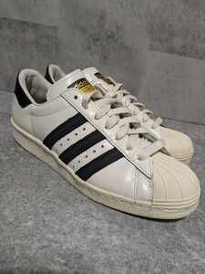 adidas B25963 SUPER STAR 80s VINTAGE DX アディダス スーパースター　スニーカー ホワイト 25cm OSAGARI