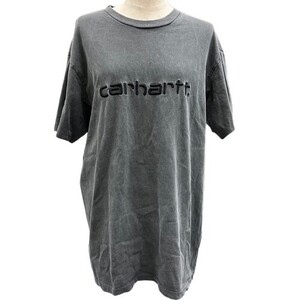 carhartt　カーハート ロゴ Tシャツ グレー サイズM