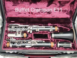 【値下げ】Buffet Crampon E11 クランポン B♭クラリネット