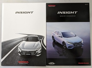 インサイト　(6AA-ZE4)　車体カタログ＋アクセサリ　2018.12　INSIGHT　古本・即決・送料無料　管理№ 7056 CB06