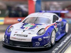 スパーク spark 1/43 Porsche 911 RSR #91 - Porsche GT Team - 2nd LMGTE Pro class 24H Le Mans 2018 [S7032]