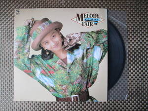 激レア!!浅香唯 LPレコード『MELODY FAIR』89年盤