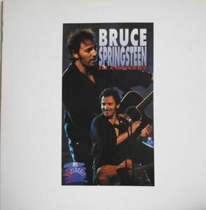 国内盤中古LD☆ブルース・スプリングスティーン・イン・コンサート☆BRUCE SPRINGSTEEN