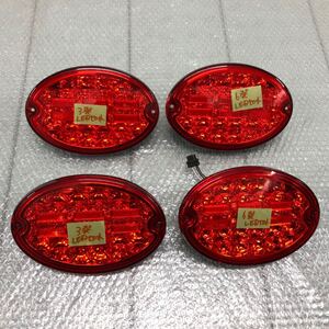 希少 シボレー コルベット C5 社外 Spring LED テールランプ 1台分 割れ無 破損無 点灯不良有 ジャンク品 リペアベース