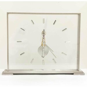 AEGER LE COULTRE ジャガールクルト Table clock 置き時計 スケルトン 手巻き式 J62111