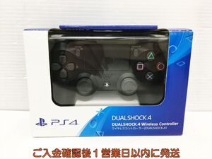 【1円】PS4 純正 ワイヤレスコントローラー DUALSHOCK4 ブラック SONY Playstation4 動作確認済 プレステ4 H07-531tm/F3