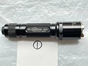 ★新品同様！SUREFIRE シュアファイアー ６Pカスタム①(ベゼル交換/LEDバルブHi-Low切替交換/クリックオンスイッチ交換)タクティカルライト