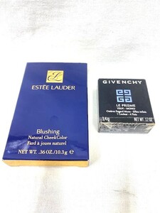 ☆未使用品☆ GIVENCHY ジバンシー アイシャドウ/ESTEE LAUDER エスティローダー チークカラー 2点セット/コスメ 化粧品 【7757.7760】