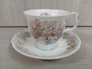 【廃盤品】ロイヤルドルトン ブランベリーヘッジサマー カップ＆ソーサー 1客 茶器 箱無し RoyalDoulton