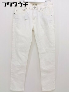 ◇ YANUK ヤヌーク デニム ジーンズ パンツ サイズ23 オフホワイト レディース