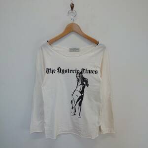 HYSTERIC GLAMOUR ヒステリックグラマー長袖 Tシャツ ロンT ロングスリーブ プリントT 2CL-0450 FREE 10117472