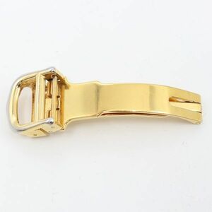 純正品 中古 カルティエ Cartier Dバックル ブレスレット ベルト バックル GP ゴールド A62