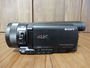 ●SONY FDR-AX100 デジタル4Kビデオカメラ Handycam 訳あり品●