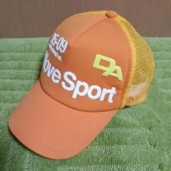 レア！デサント ムーブスポーツ キャップ キャップ　オレンジ