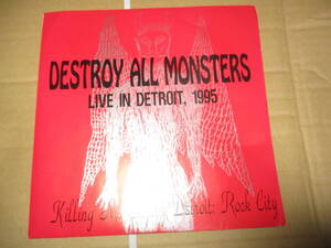 EP デストロイ・オール・モンスターズ DESTROY ALL MONSTERS LIVE IN DETROIT,1995 ナイアガラ　マイク・ケリー