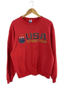 Champion◆90s/USA OLYMPIC TEAM /スウェット/XL/コットン/レッド