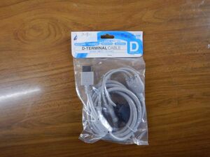 CYBER Wii DTERMINAL CABLE D1-D5対応　ウィー　サイバーガジェット　ケーブル2M 未使用