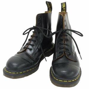 新品同様 Dr.Martens ドクターマーチン ヴィンテージ 1460 8 EYELET BOOT ブーツ 26cm相当 ブラック ◆