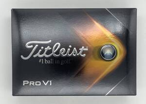 未使用★Titleist★タイトリスト★PRO V1★ゴルフボール★1ダース★TABASCOロゴ入り★その①