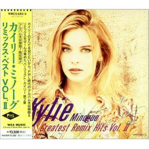 【 カイリー・ミノーグ リミックス・ベスト 2 Kylie Minogue Greatest Remix Hits Vol. II 】国内盤 帯付 PWL 恋は急がず ロコモーション