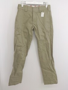 ◇ Dickies ディッキーズ センタープレス パンツ サイズ26-4(56cm) ベージュ レディース P