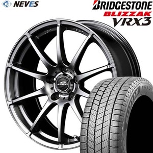 新品 スタッドレスタイヤ&ホイールセット 【215/60R16 95Q 2022年製 BS BLIZZAK VRX3 16x6.5J 5H STAG MG】