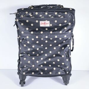 Cath Kidston キャスキッドソン キャリーケース バッグ レジャー 旅行 トラベル ブラック 水玉