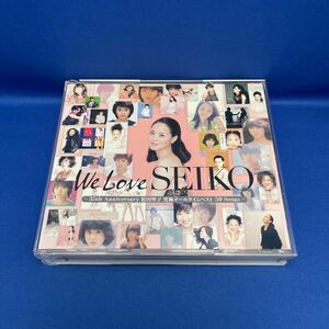 「We Love SEIKO」 -35thAnniversary松田聖子究極オールタイムベスト50Songs- 松田聖子 ベスト アルバム CD レンタル落ち UPCH-20405/7