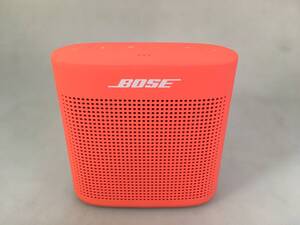 ☆BOSE ボーズ SOUNDLINK COLOR II サウンドリンクカラー2 Bluetooth ワイヤレススピーカー オレンジ 動作品◆