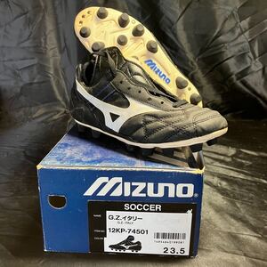 4 MIZUNO 12KP-74501 23.5cm サッカー　シューズ　スパイク　スポーツ　ビンテージ