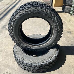 中古タイヤ 2本 ヨコハマ ジオランダー YOKOHAMA GEOLANDAR M/T 185/65R65 105/103N 100V 18年製 オフロードタイヤ