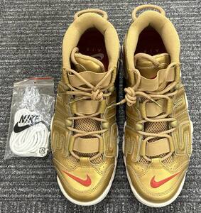 【12.14石】　NIKE　ナイキ　Supreme　シュプリーム　エア モア　MORE UPTEMPO　アップテンポ　モアテン　26㎝　メンズ　靴　902290-700