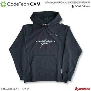 Codetech コードテック Volkswagen ORIGINAL HOODED SWEATSHIRT KARMANN GHIA ブラック Mサイズ CO-KVW-3358B