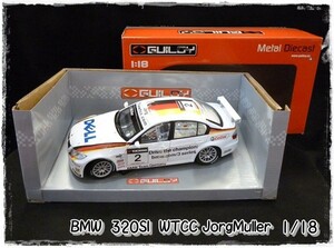 BMW 320SI　WTCC JorgMuller　1/18　1：18 　ミュラー　フィギュア　コレクション　模型　ミニカー　 輸入雑貨