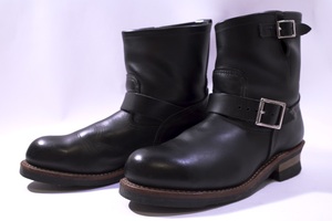 廃番!! REDWING 超希少2976 生産終了品 ショートエンジニアブーツ 超希少サイズ9D ブラック 3度使用のみ!ソール減りほぼゼロ! 2268/8268