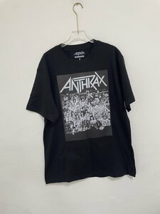 NEIGHBORHOOD ネイバーフッド メンズ Tシャツ トップス Neighborhood Anthrax No Frills T-Shirt 半袖 ブラック ロゴ 希少 中古 Mサイズ