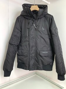 CANADA GOOSE カナダ グース ダウンジャケット トップス 長袖 防寒 暖かい ジャンパー ブラック系 メンズ サイズ50 1000円～