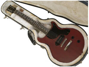 美品 Gibson Les Paul Junior DC Faded Worn Cherry Jr ギブソン レスポール ジュニア フェイデッド 純正ハードケース付き