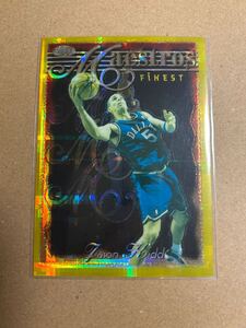 【レア】1996 Topps Finest Gold Refractor Jason Kidd/ジェイソン・キッド #135