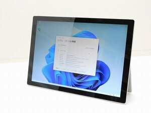 【1円スタート】Microsoft Surface Pro 7 1866 Core i5 1035G4 1.1Ghz 8GB 256GB(SSD) 12.3インチ (2736×1824) マルチタッチ対応 Win11Pro